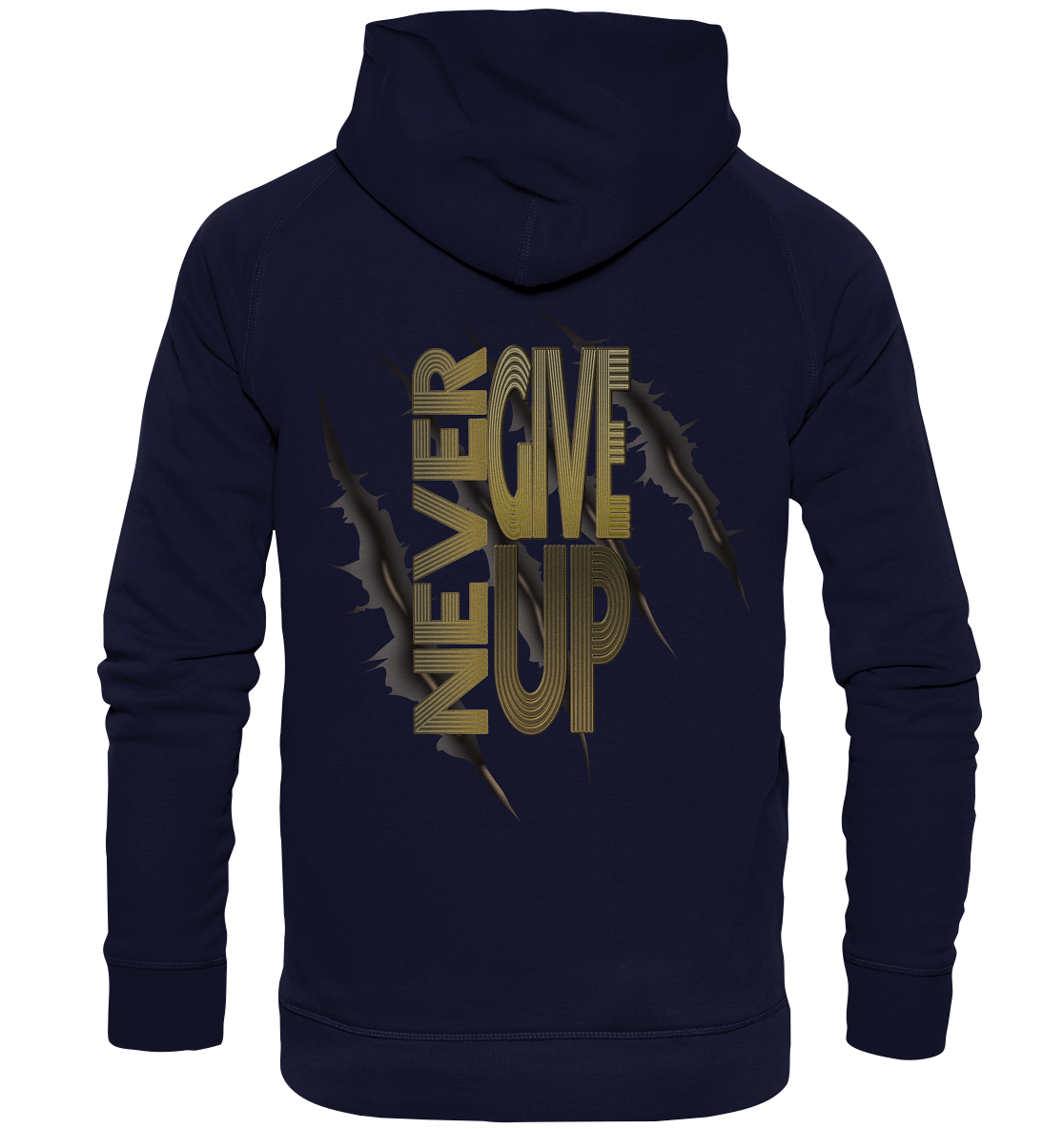 Never Give Up   - Basic Unisex Hoodie