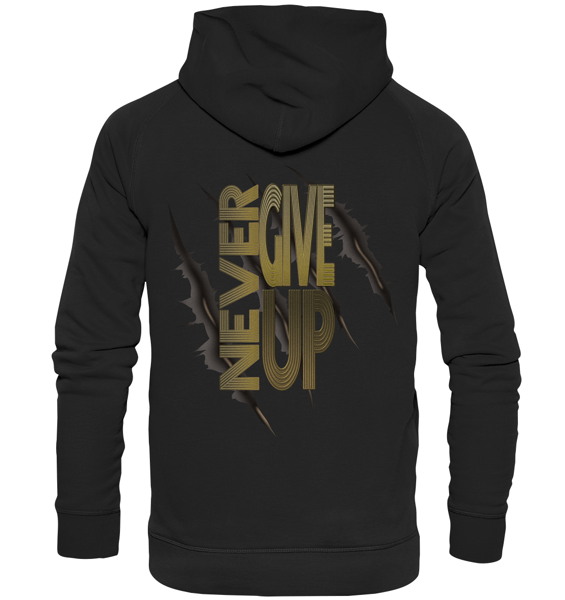 Never Give Up   - Basic Unisex Hoodie