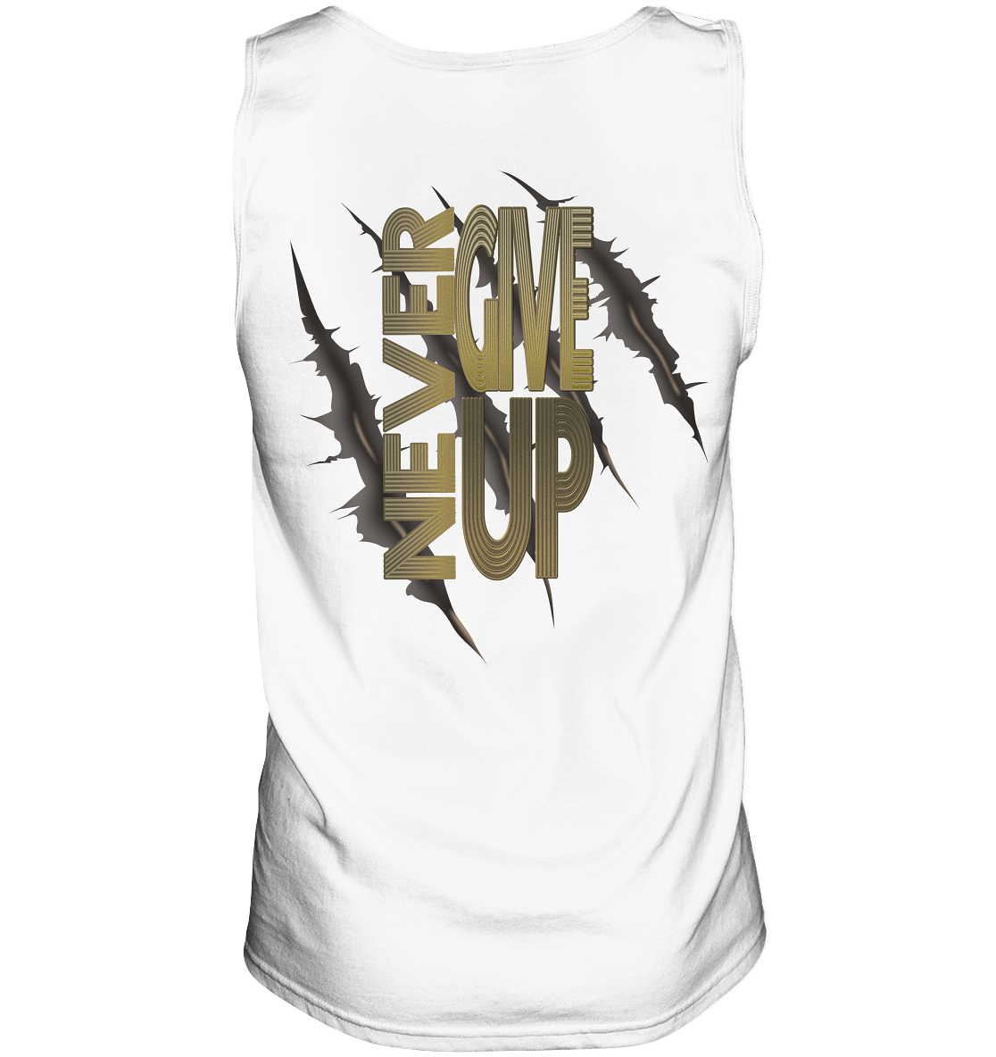 Never Give Up   - Tank-Top