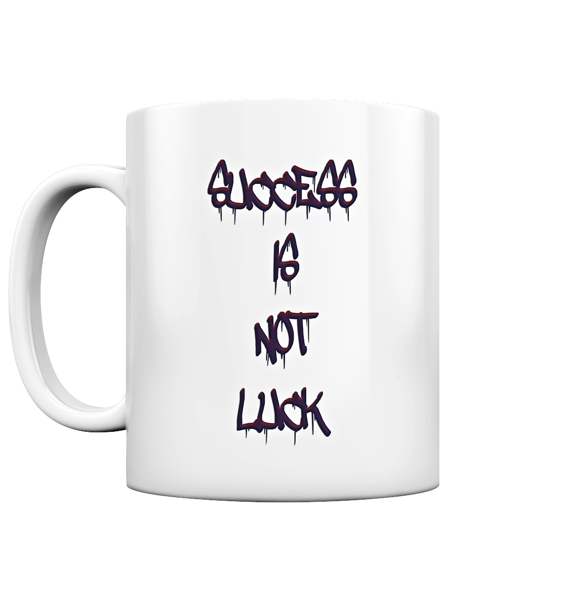 Success Is Not Luck - Tasse glossy